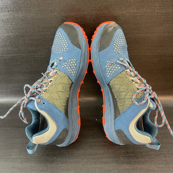 Vasque Breeze LT GTX Women's 7.5 Blue Goretex Hiking Trail Running Vibram Shoes - Picture 9 of 9